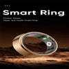 R02 SIZE 11 Smart Ring, Support Heart Rate / Blood Oxygen / Sleep Monitoring / Multiple Sports Modes(Gold)