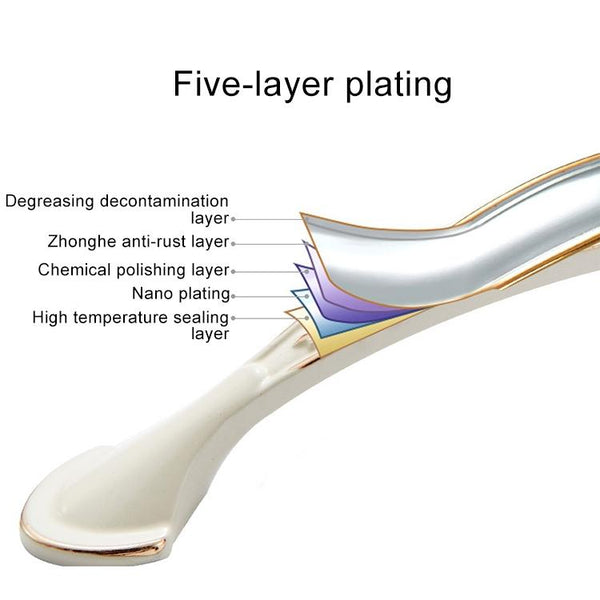 6026-96 European Style Zinc Alloy Cabinet Wardrobe Drawer Door Handle, Hole Spacing: 96mm (Bronze)