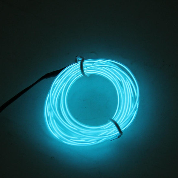 1M Cold Light Flexible LED Strip Light For Car Decoration(Ice Blue Light)