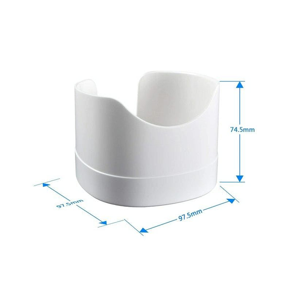 For TP-Link Deco M4/E4/P9/S7 Router Wall Mount Storage Bracket(White)
