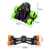 Remote Control Off-Road Tumbling Stunt Car Climbing Telescopic Deformation Toy Remote Control Car(Black Orange)