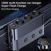 Car Cigarette Lighter USB3.0/PD Interface 128W Car Charger(C28)
