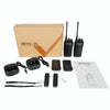 1 Pair RETEVIS RB29 FRS Free-license Two Way Radio Walkie Talkie(Black)