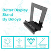 Acrylic Record Book Storage Display Stand(Black)