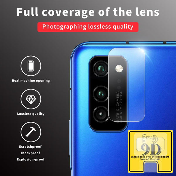 For Huawei Honor V30 Pro 9D Transparent Rear Camera Lens Protector Tempered Glass Film