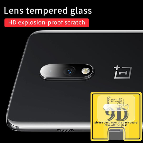 For OnePlus 7 9D Transparent Rear Camera Lens Protector Tempered Glass Film