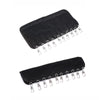 Adhesive Hanger Detachable Travel Folding Portable Hat Clip Hanger Bathroom Cloth Clothes Clip(Black)
