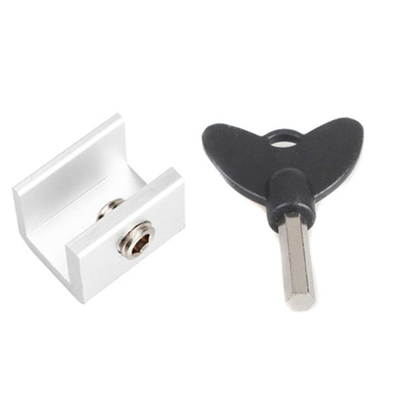 Child Safety Protection Screen Window Limiter Sliding Door Latch With Key, Model: Wider Model+Straight Key
