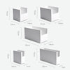 Cabinet Drawer Storage Organizer Box With Classification Label Clip, Style: Wide Medium