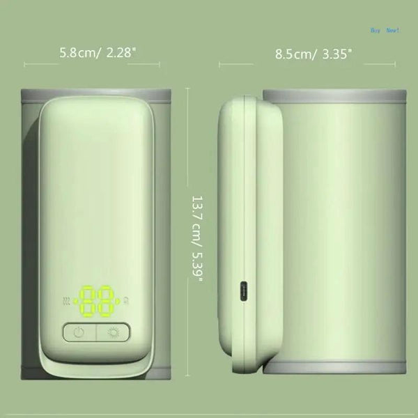 18W Baby Bottle Warmer With Digital Display & Night Light, Spec: Standard Version