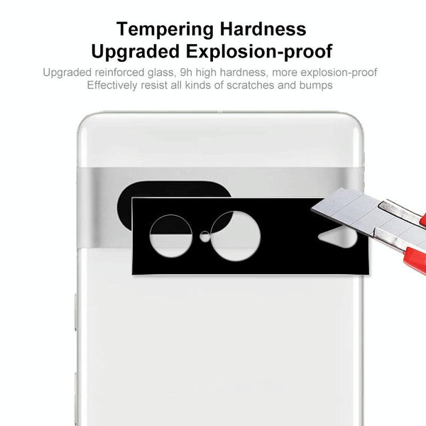 For Google Pixel 7 2pcs ENKAY Hat-Prince 9H Rear Camera Lens Tempered Glass Film