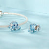 S925 Sterling Silver Cute Ocean Octopus DIY Beads(SCC2728)