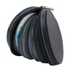 20 CD Disc Storage Case Leather Bag Heavy Duty CD/ DVD Wallet for Car, Home, Office and Travel(Black)