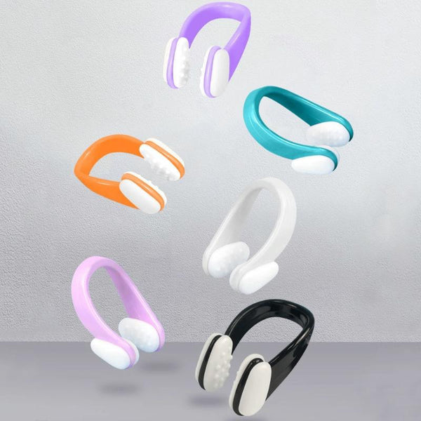 HAIZID Diving & Swimming Anti-Choking Water Silicone Soft Nose Clip(Black)