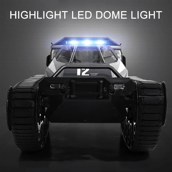 SG-1203 1:12 2.4G Simulation Remote Control EV Tracked Vehicle Tank Off-road Vehicle Model Car Toy (White)