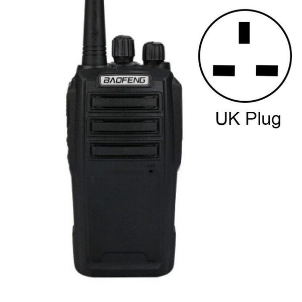 Baofeng BF-UV6D Civil Hotel Outdoor Construction Site Mobile High-power Walkie-talkie, Plug Specifications:UK Plug