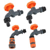 Outdoor Garden Connector Courtyard Valve Switch Faucet, Specification: With 6 Point Pacifier