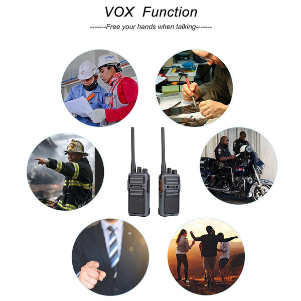 1 Pair RETEVIS RB17 462.5500-462.7250MHz 16CHS FRS License-free Two Way Radio Handheld Walkie Talkie, US Plug(Black)