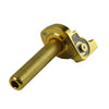 Motorcycle Off-Road Vehicle Modified CNC Handle Throttle Clamp Hand Grip Big Torque Oil Visual Throttle Accelerator(Golden)