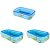 Children Adult Cartoon Inflatable Swimming Ring, Pattern: 1.3m Three Layer Pool