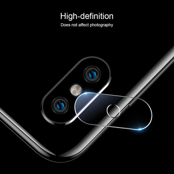 10 PCS For OPPO A3 2.5D Transparent Rear Camera Lens Protector Tempered Glass Film