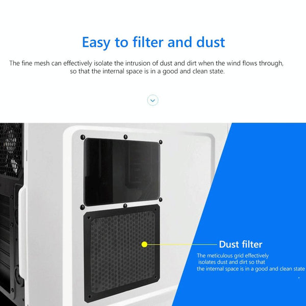 Magnetic Dust-proof Flter For Chassis Air Inlet, Specification: 90x90mm