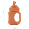 Baby Silicone Teether Bottle Bite Teether Teething Stick, Color: With Box Nano Color