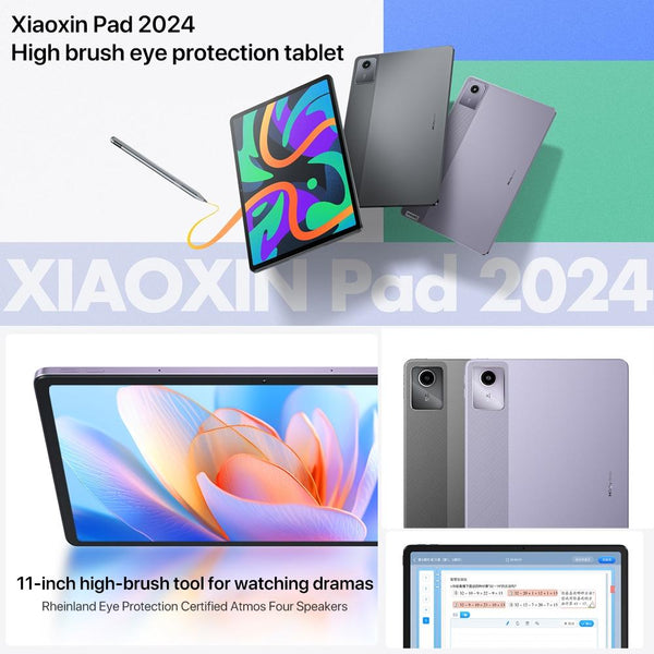 Lenovo Xiaoxin Pad 2024 11 inch WiFi Tablet, 8GB+128GB, Android 13, Qualcomm Snapdragon 685 Octa Core, Support Face Identification(Dark Grey)