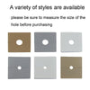 Square Hole Decoration Cover Wall Hole Plug, Style: 1.2cm Hole Gold