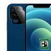 For iPhone 12 Silk Screen Luminous Ring Back Camera Lens Film