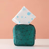 XH8214 Portable Sanitary Napkin Storage Bag Large Capacity Waterproof Coin Bag(Black)