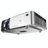 T6 2000ANSI Lumens 1080P LCD Mini Theater Projector, Phone Version, US Plug(Silver)