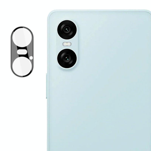 For Sony Xperia 10 VI IMAK Rear Camera Lens Glass Film Black Version