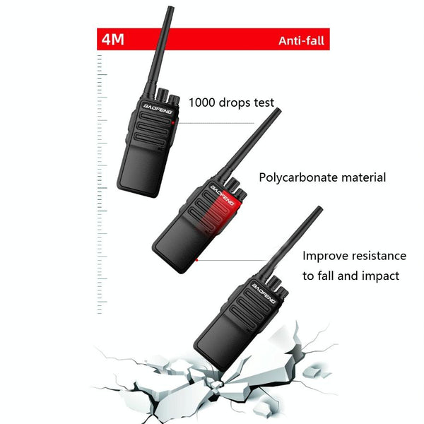 Baofeng BF-1904 Radio Communication Equipment High-power Handheld Walkie-talkie, Plug Specifications:EU Plug
