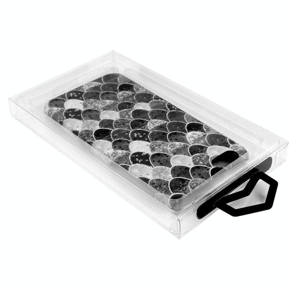 50 PCS  No Printing Full Transparent PVC Phone Case Packaging Box,Size: Large 5.8-6.7 Inch