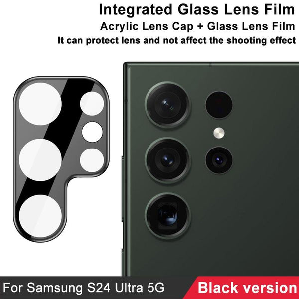 For Samsung Galaxy S24 Ultra 5G imak High Definition Integrated Glass Lens Film Black Version