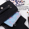 SN-031 2pcs Waterproof Zipper Sanitary Napkin Storage Bag Coin Card Bag(Stripe)