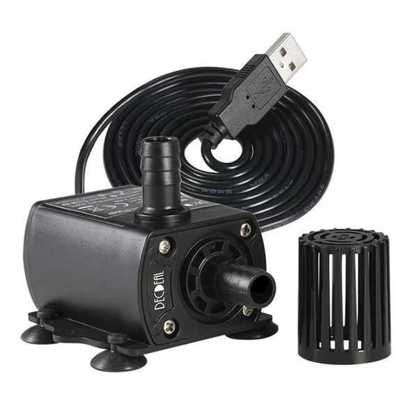USB Power Supply Brushless Cold Water Circulating Fountain Water Pump, Model: QR50A