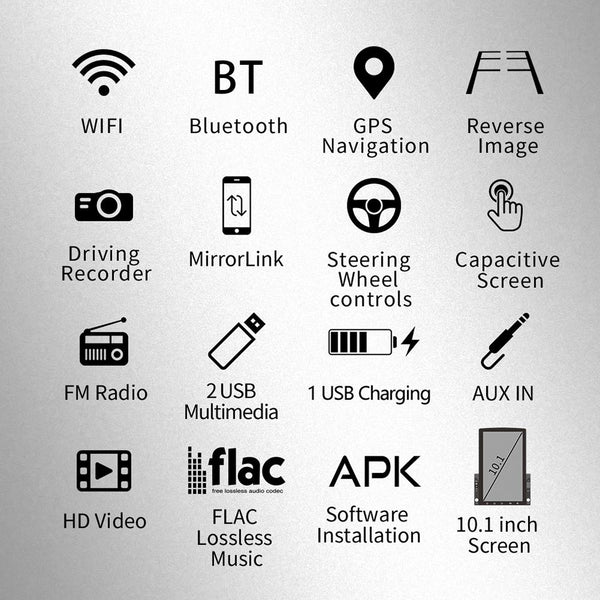 D110 Car Android Navigation Machine Support Mobile Phone Interconnection / Steering Wheel Control