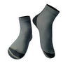 DIVE & SAIL 1.5mm Neoprene + Nylon Snorkeling Socks Diving Socks Anti-slip Anti-scratch Beach Socks, Size:M  (36-38)(Men Gray)