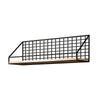 Household Large Non-Punching Organizer Wall Hanging Shelf, Style: Black Basic Model