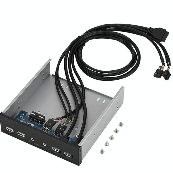 4 x USB 2.0+HD-AUDIO Desktop PC Case Internal Front Panel