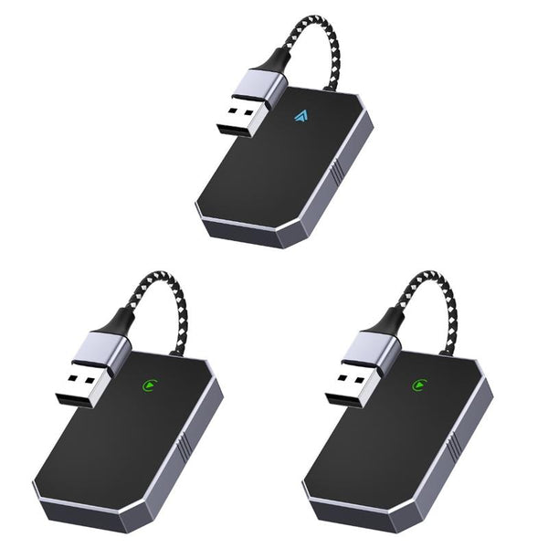 For IOS Car Carplay Box Wired to Wireless Bluetooth Adapter