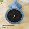 Round Elasticity Fan Dust Cover Household Use Fabric Fan Protective Cover, Size: 110x45cm(Gray)