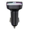 Car Bluetooth MP3 Player Fast Charging Charger(Black)