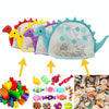 Dinosaur Children Beach Playing Sand Shell Storage Bag(Red)