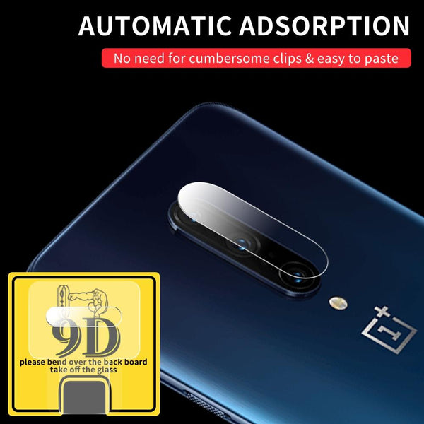 For OnePlus 7 Pro 9D Transparent Rear Camera Lens Protector Tempered Glass Film