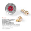 For Honda Civic Car Modification Fuel Pressure Gauge 0-100PSI(Red)