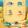 BY-05 Summer Children Play Water Chain Clockwork Toys Baby Bath Bathroom Toys, Style: Frog