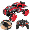 CX-60 2.4G Remote Control Truck Speed Drift Car Toy Cross-Country Racing  Double Remote (Red)